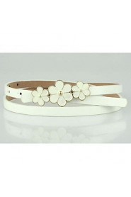 Women Skinny Belt,Cute/ Casual Leather All Seasons