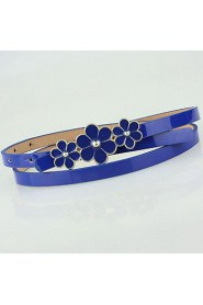 Women Skinny Belt,Cute/ Casual Leather All Seasons