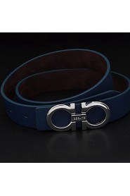 Men Waist Belt,Work/ Casual Alloy/ Leather All Seasons