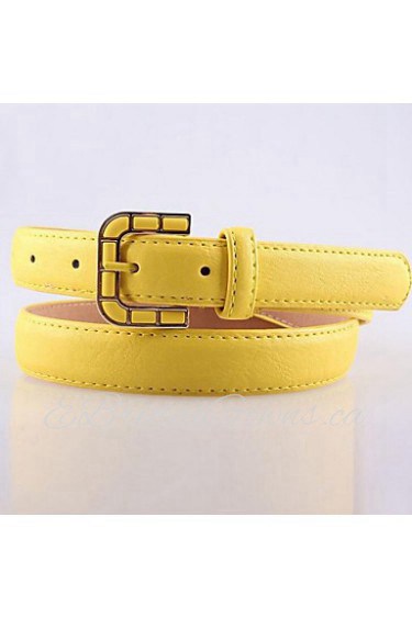 Women Skinny Belt,Cute/ Casual Alloy/ Leather All Seasons