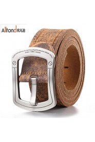 Men Vintage/Cute/Party/Work/Casual Alloy/Leather Calfskin Buckle/Waist Belt 1520-001