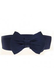 Women's Big Bow Wide Belt