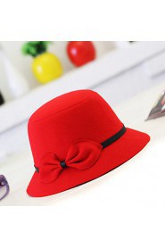 Lady Bucket Hat Vintage Cute Hat