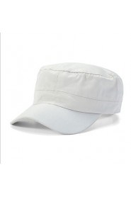 Men's Solid Color Female Summer Outdoor Breathable Cotton Cap Sun Hat