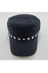 Vintage Navy Sailor Rivets Cotton Military Hat