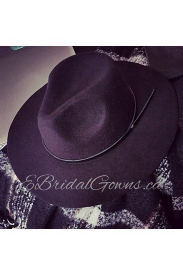 Fashion Women Wool Blend Floppy Hat,Casual Spring/ Fall