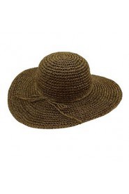 Women Straw Floppy Hat , Casual Summer