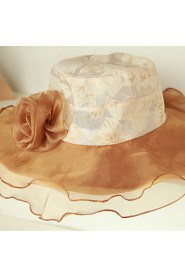 Women Casual Summer Linen Floppy Hat