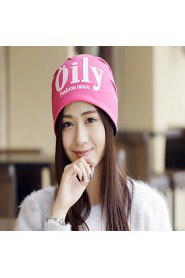 Women Cotton Vintage Casual Letters Printed Fashion Hat All Seasons