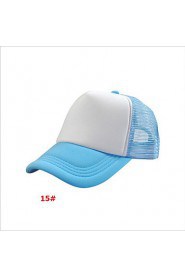 Newest Korean DIY Hand-painted Light Board Blank Mesh Cap Truck