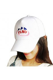 Fashion Unisex Cotton Blend Baseball Cap,Casual Spring/ Summer/ Fall(Size Adjustable)