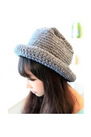 Women Knitwear Bucket Hat , Casual Winter