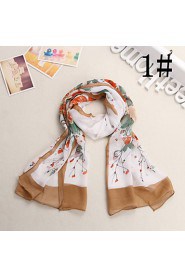 Ludy Women's Western Fashion Imitation Silk Scarf