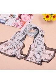 New Fashion Women Chiffon Scarf,Vintage /Sexy /Cute/ Party/ Casual 3 Colors