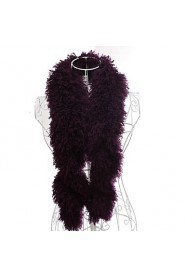 Scarves Feather/Fur White/ Gray/ Purple Party/Evening