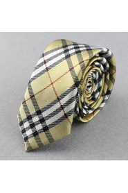 Men's Korean Plaid Fashion Narrow Ties(Wide:5CM)