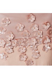 Evening Dress Sheath / Column Mini / Short Cocktail Party / Prom Dress with Crystal