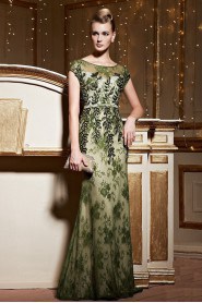 Scoop Sheath / Column Evening / Prom Dress Floor-length