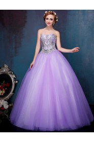 Ball Gown Strapless Prom / Formal Evening Dress with Crystal