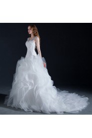Ball Gown Scoop Prom / Evening Dress