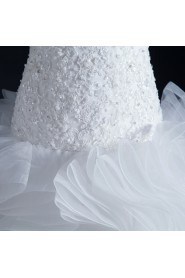 Ball Gown Scoop Prom / Evening Dress