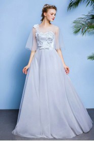 Ball Gown Scoop Tulle Wedding Dress