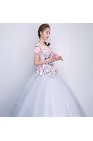 Ball Gown Scoop Quinceanera Dress