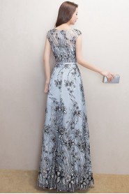 Sheath / Column Scoop Prom / Evening Dress