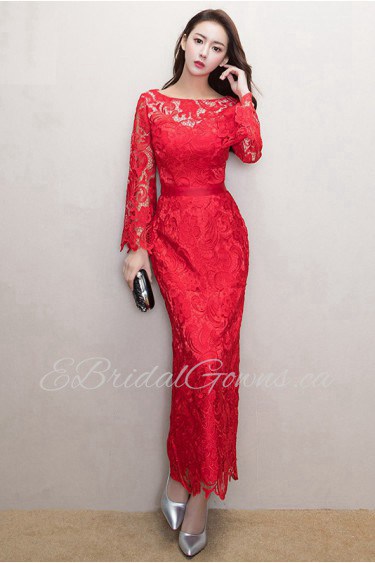 Trumpet / Mermaid Scoop Prom / Evening Dress