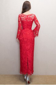 Trumpet / Mermaid Scoop Prom / Evening Dress
