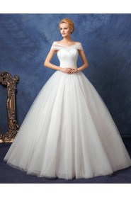 Ball Gown Off-the-shoulder Wedding Dress