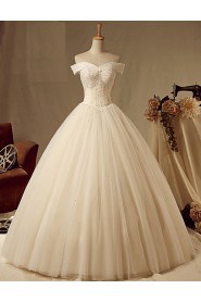 Ball Gown Off-the-shoulder Wedding Dress