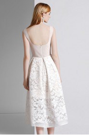 Ball Gown Square Evening / Prom Dress