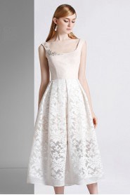 Ball Gown Square Evening / Prom Dress