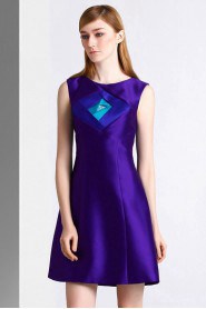 A-line V-neck Evening / Prom Dress