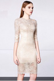 Sheath / Column Jewel Evening / Prom Dress