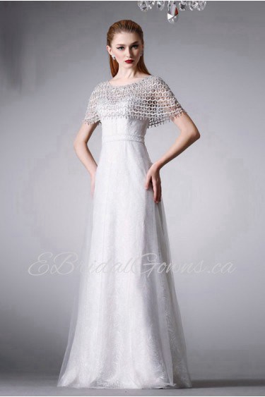 Ball Gown Scoop Evening / Prom Dress
