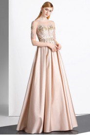 Sheath / Column Scoop Evening / Prom Dress