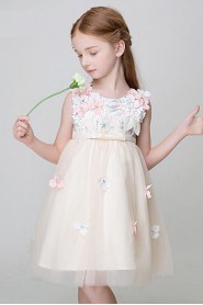 A-line Flower Girl Dress