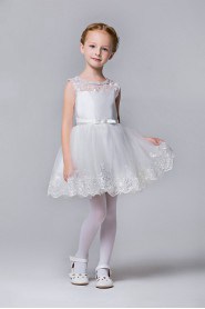 A-line Flower Girl Dress