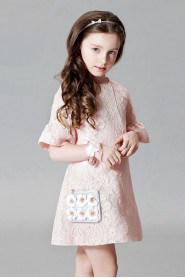 A-line Lace Flower Girl Dress