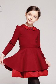 A-line Long Sleeve Flower Girl Dress