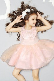 A-line Flower Girl Dress