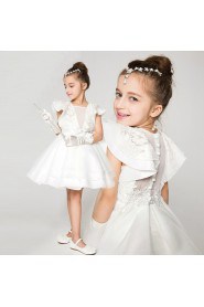 A-line Lace A-line Flower Girl Dress