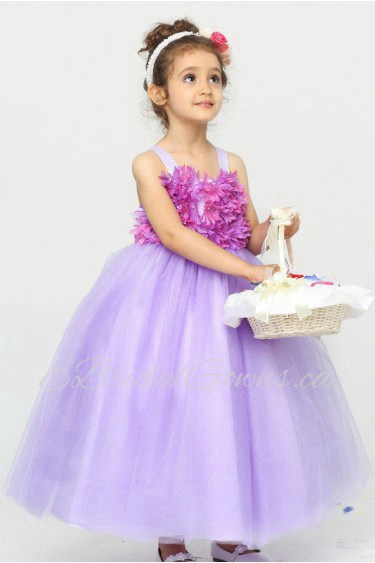 A-line Flower Girl Dress