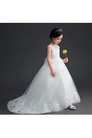 A-line Flower Girl Dress