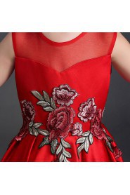 A-line Flower Girl Dress