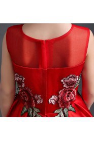 A-line Flower Girl Dress
