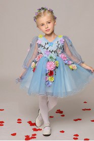 A-line Flower Girl Dress