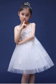 A-line Flower Girl Dress